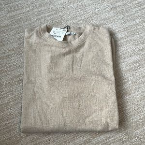 Beige Zara shirt
